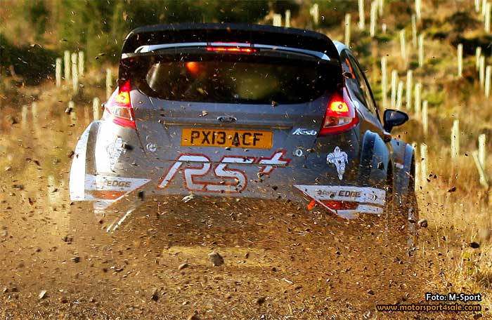 Matthew Wilson vinnare i Ford Fiesta R5+