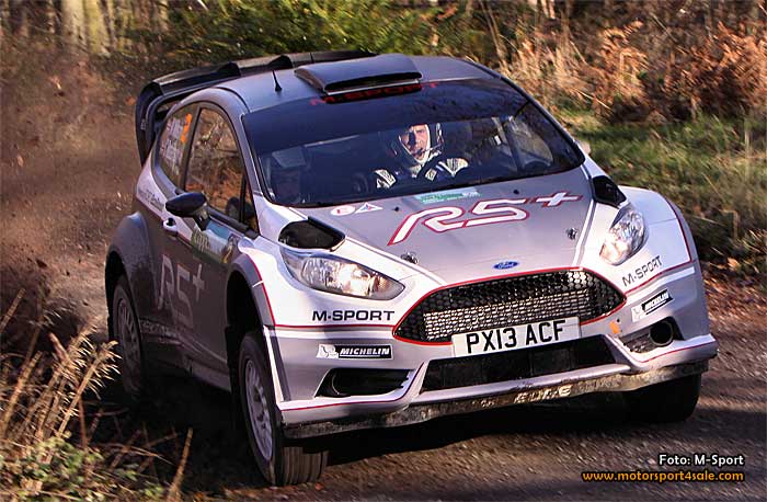 Matthew Wilson vinnare i Ford Fiesta R5+