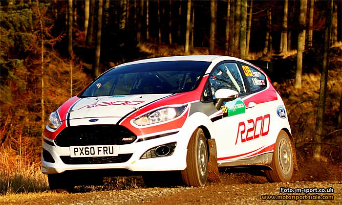 M-Sport testade uppdaterad Ford Fiesta R2 med framgång