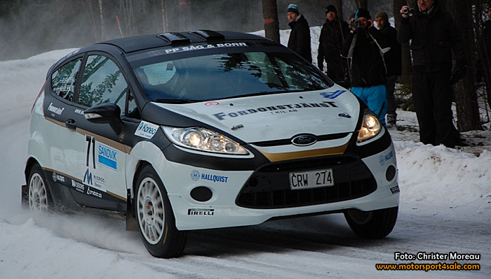 Mattias satsar på full EM-säsong med nybyggd Ford Fiesta R2