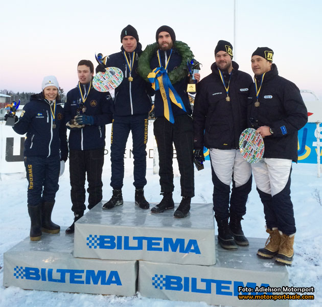 Mattias Adielsson svensk mästare i rallysprint