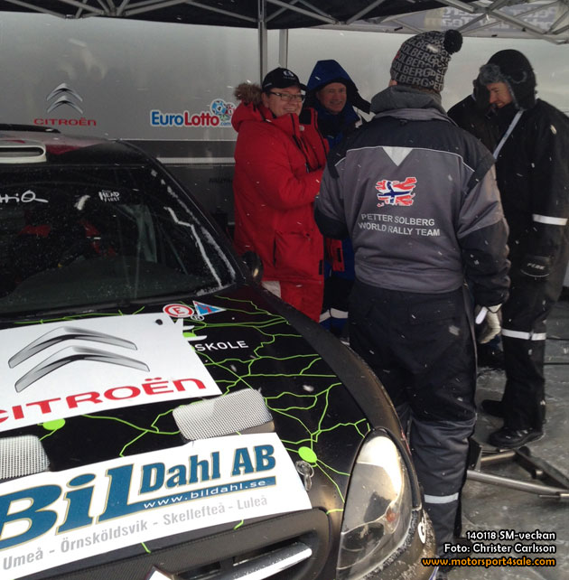 Rally-SM Sprint vinter i Umeå den 18 januari