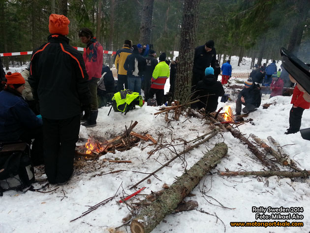 Rally Sweden Shake down 2014