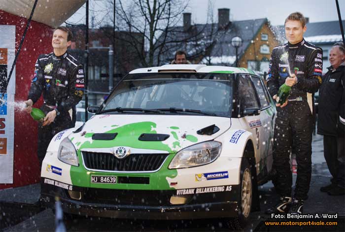 Seger för Pontus Tidemand i Norges största rally