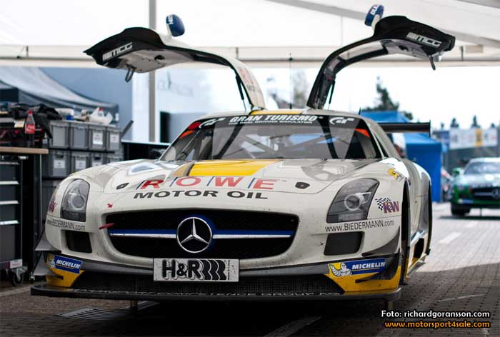 Dramatiskt test på Nürburgring för Richard Göransson