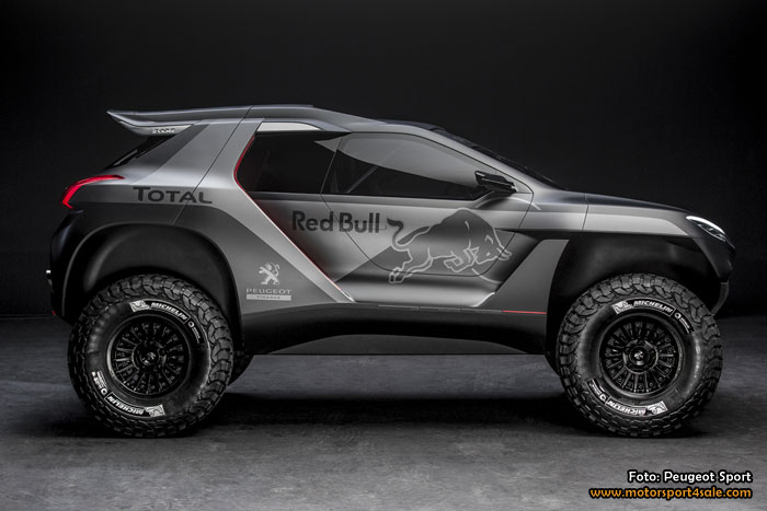 Carlos Sainz nya Peugeot 2008 DKR snart redo för Dakar
