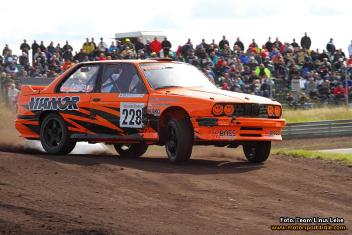 Linus Leise klar för Supercar Lites i RallyX