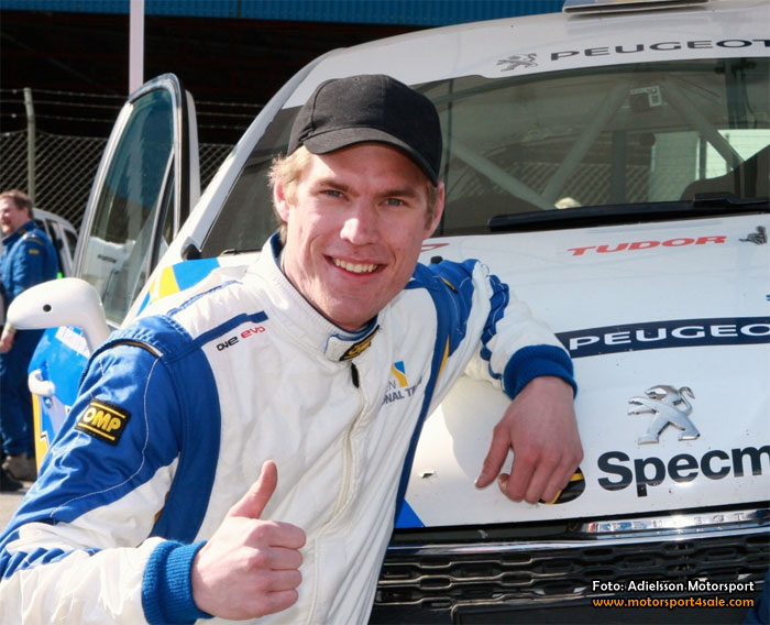 Mattias Adielsson kör franska mästerskapet i Limousin