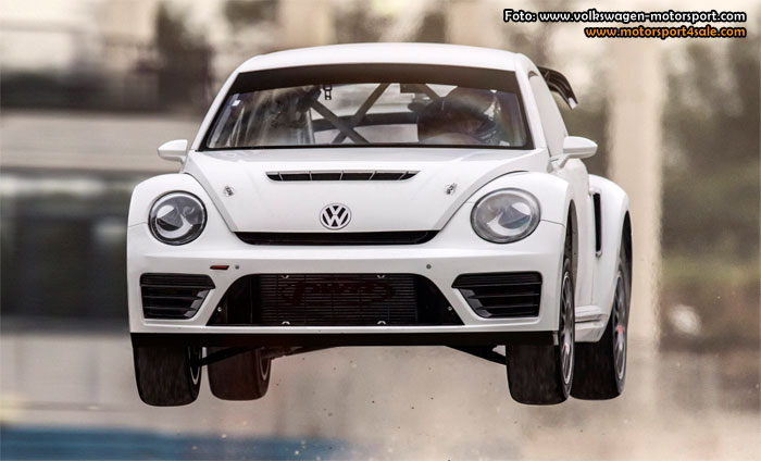 Tanner Foust testar nya Volkswagen GRC Beetle