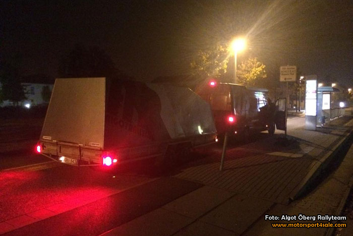 Algot och Johan nöjda med Tysklandsresan trots mekaniska problem