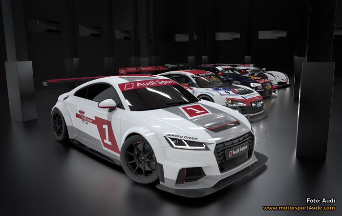 Audi startar racingserie med nya TT