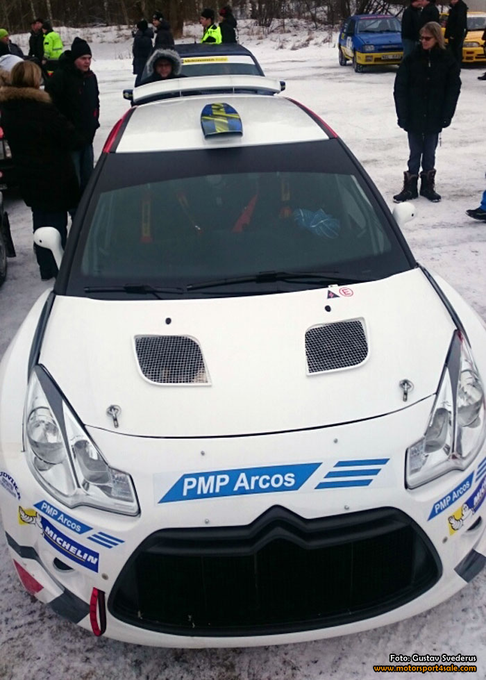 Bilder på Robin Fribergs nya Citroên DS 3 R5