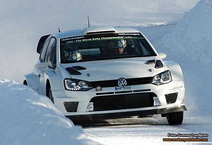 Volkswagen Motorsport testade i Lima inför Rally Sweden