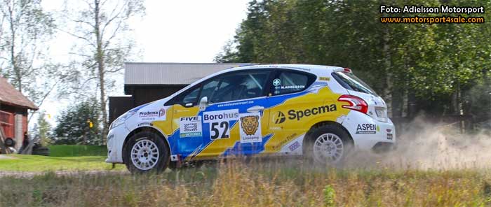 Mattias Adielsson inför Circuit of Ireland 