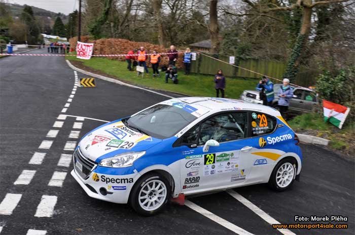 Tung helg på Irland för Mattias och Christoffer