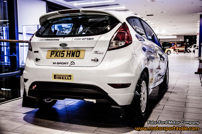 Daniel Röjsel kör Rally-SM i Fiesta R2 1,0 Ecoboost.