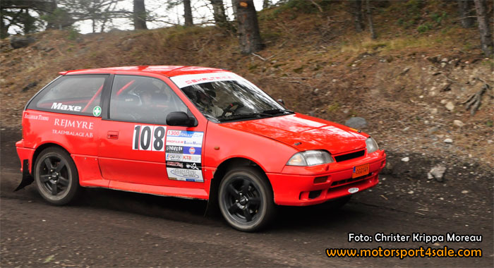 Stort startfält för 1300 Rallycup i Zabra-rallyt