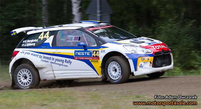 Emil Bergkvist summerar insatsen i det finska VM-rallyt