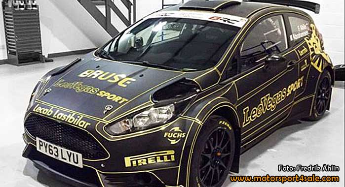 Fredrik Åhlin sätter guldkant på Forden inför Ulster Rally