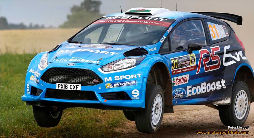 Mattias Adielsson testar Ford Fiesta R5