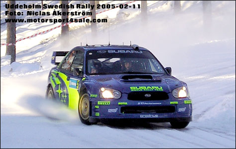 Petter Solberg vann Svenska Rallyt 2005