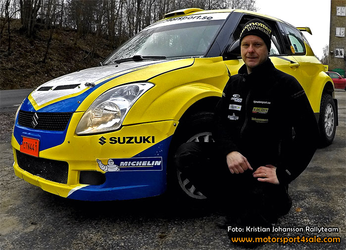 Kristian Johansson siktar på SM-guld i ny bil