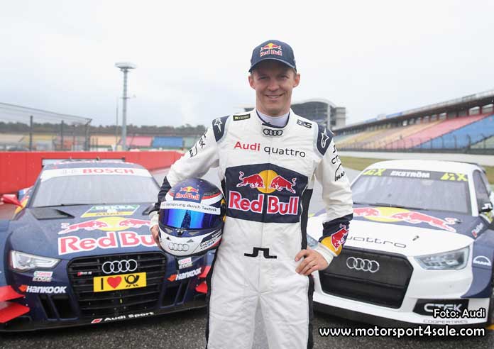 Audi Sport satsar på Mattias Ekströms team EKS