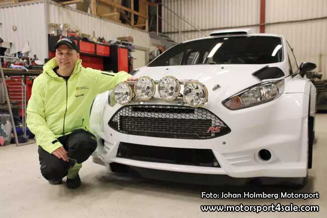 Johan Holmberg tillbaka i Rally-SM - nu i 4wd