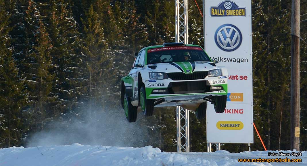 Pontus Tidemand vinner Rally Sweden WRC2