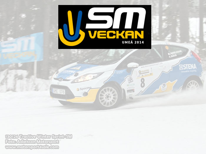 Rallycrossen gör följe med rally under SM-veckan i Umeå SM-veckan i Umeå 2014