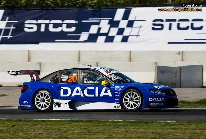 Mattias Andersson vill ta seger 100 i STCC med Dacia