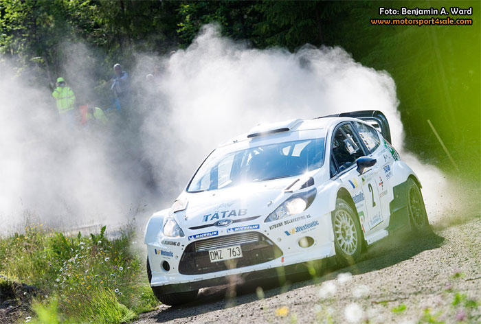140622_pontus Tidemand och Barth hade segern i sikte i Aurskog-Høland Rally