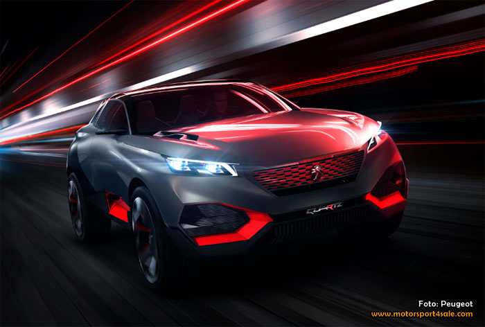 Peugeot Quartz – visar framtidens sportiga crossover