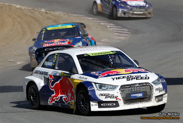 Pontus Tidemand imponerade återigen i Rallycross-VM