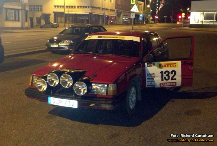 Lyckad finsk rallyhelg trots strul för Rickard och Patrick Lyckad rallyhelg trots strul i Finland för Rickard och Patrick
