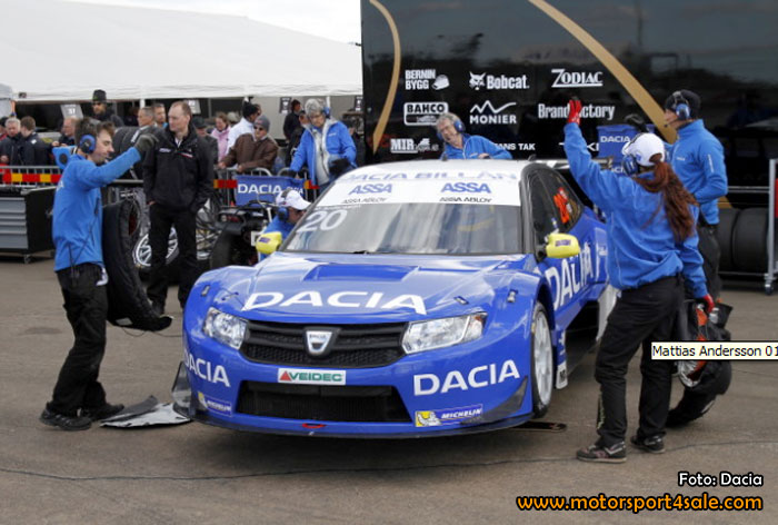 Mattias och Dacia siktar mot STCC-pallen igen