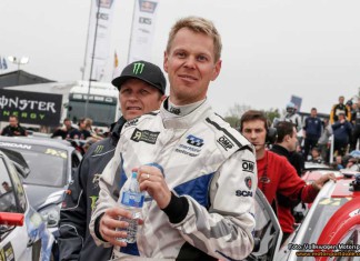 Volkswagens rallycrosstjärnor firar midsommar i Tyskland Volkswagens rallycrosstjärnor firar midsommar i Tyskland