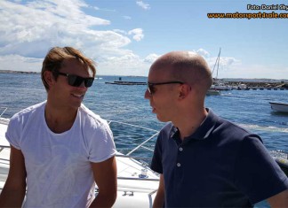 Pierre Skytt träffade Mikkelsen på Smögenbryggan Pierre Skytt träffade Mikkelsen