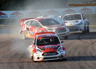 Reportage: RallyX-SM Strängnäs 11 juni 2015 Rallycross-SM i Strängnäs