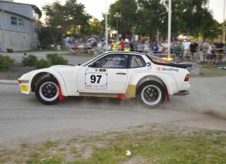 Bilder från Midnattsolsrallyt 2014 SS1 Rocklunda Midnattssolsrallyt 2014 SS1