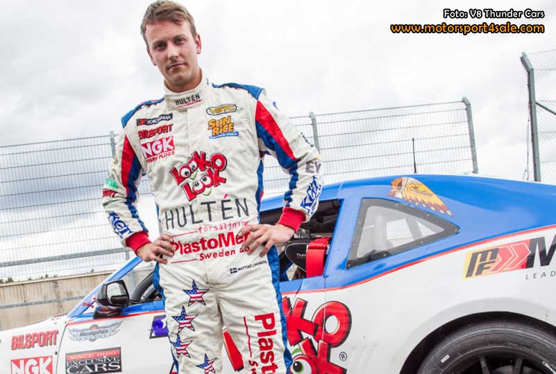 150623_v8_mattias Mattias Lindberg utmana i jakten på V8 Thunder Cars-titeln