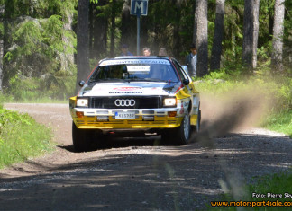 Arne Bäckström och Micke Ståhl vinnare av Midnattssolsrallyt 2015 Arne Bäckström och Micke Ståhl vinnare av Midnattssolsrallyt 2015