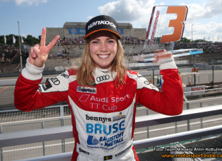 Pallen igen för Mikaela Åhlin-Kottulinsky på Norisring Mikaela Åhlin-Kottulinsky