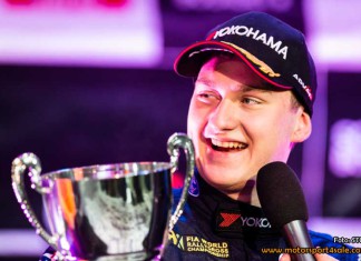 VM-stjärna till start i RallyX-lites på Westombanan Reinis Nitiss