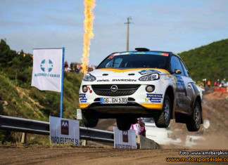 VM-genrep för Emil Bergkvist i Wartburg VM-genrep för Emil Bergkvist i Wartburg
