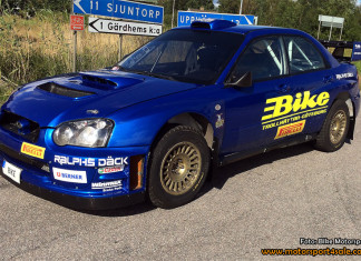 Jerkers WRC-Subaru tillbaka efter kraschen Jerker Axelsson