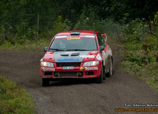 Snabba sträcktider i 4wd-debuten för Mattias Adielsson Mattias Adielsson