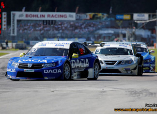 Dacia vill förlänga pallsviten i STCC på Solvalla Dacia