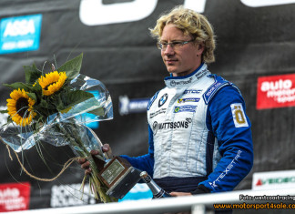 Fredrik Larsson säkrade SM-bronset på Ring Knutstorp Fredrik Larsson