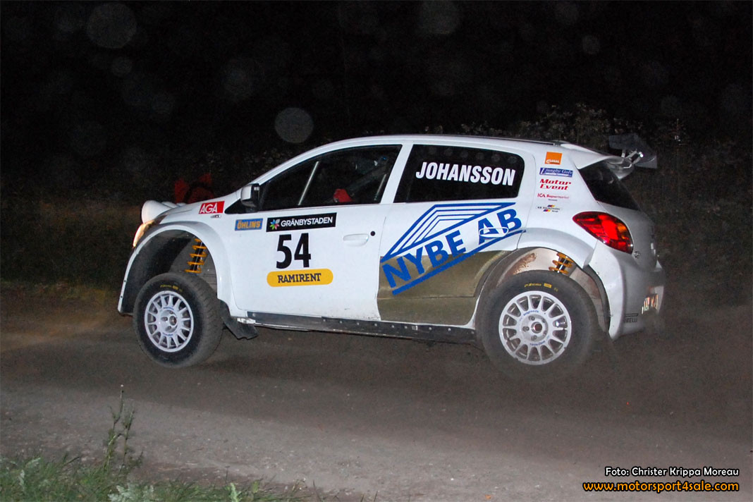 Bilder på JSM och SM i Rally Uppsala SS1